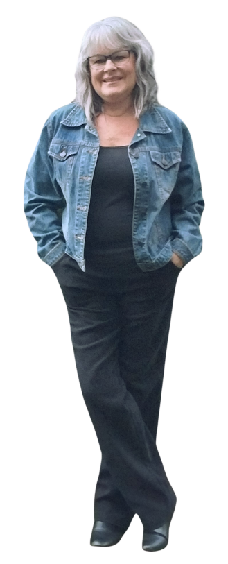 Standing - Denim Transparent